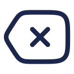 Backspace SVG Icon